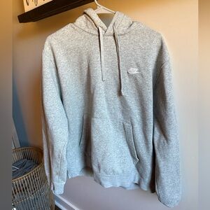 Nike Heather Gray Men's Hoodie